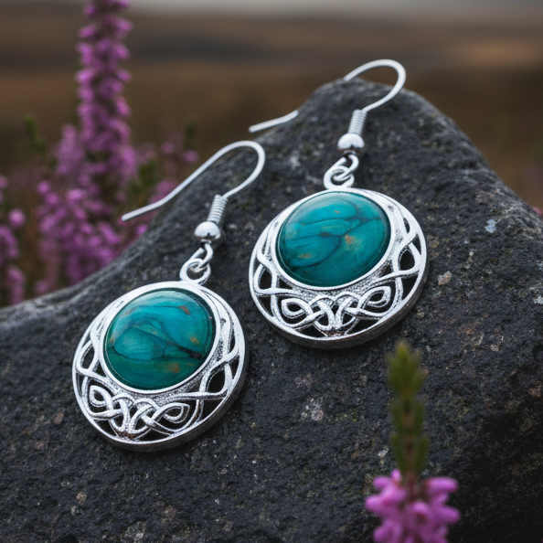Heathergems Celtic Knot Earrings — view 7