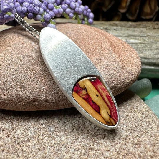Jura Scottish Highlands Necklace by Heathergems — view 3