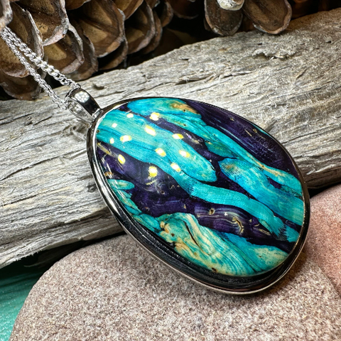Load image into Gallery viewer, Scottish Organic Heathergems Necklace - Handmade in Scotland
