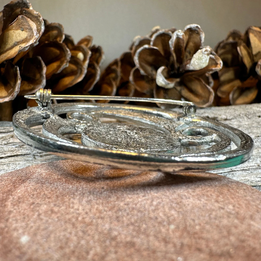 Alana Heathergems Celtic Brooch - Handmade in Scotland — view 11