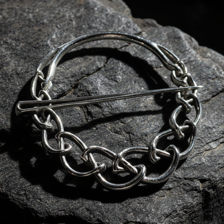 Celtic Knot Scarf Ring, Scotland Jewelry, Norse Jewelry, Ireland Jewelry, Celtic Jewelry, Mom Gift, Wife Gift, Sister Gift, Friendship Gift