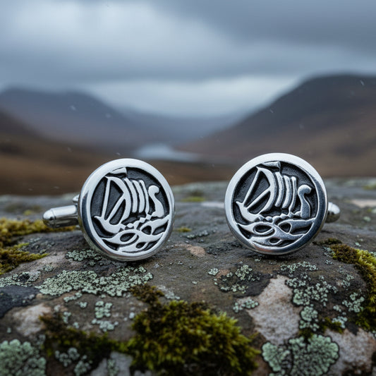 Viking Ship Cuff Links, Celtic Jewelry, Irish Jewelry, Scotland Jewelry, Celtic Jewelry, Groom Gift, Best Man Gift, Anniversary Gift