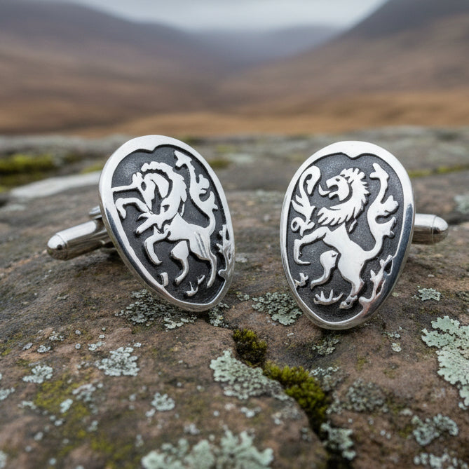 Lion of Scotland Cuff Links