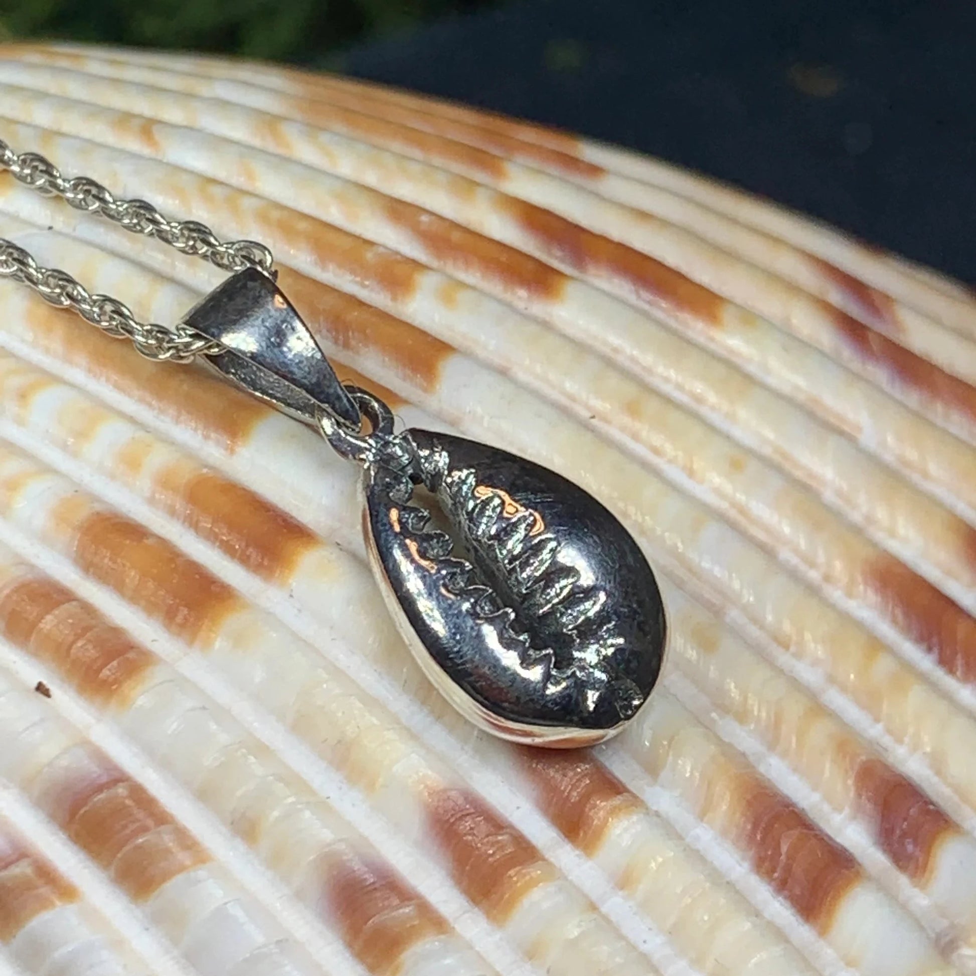 Cowry Shell Necklace — view 3