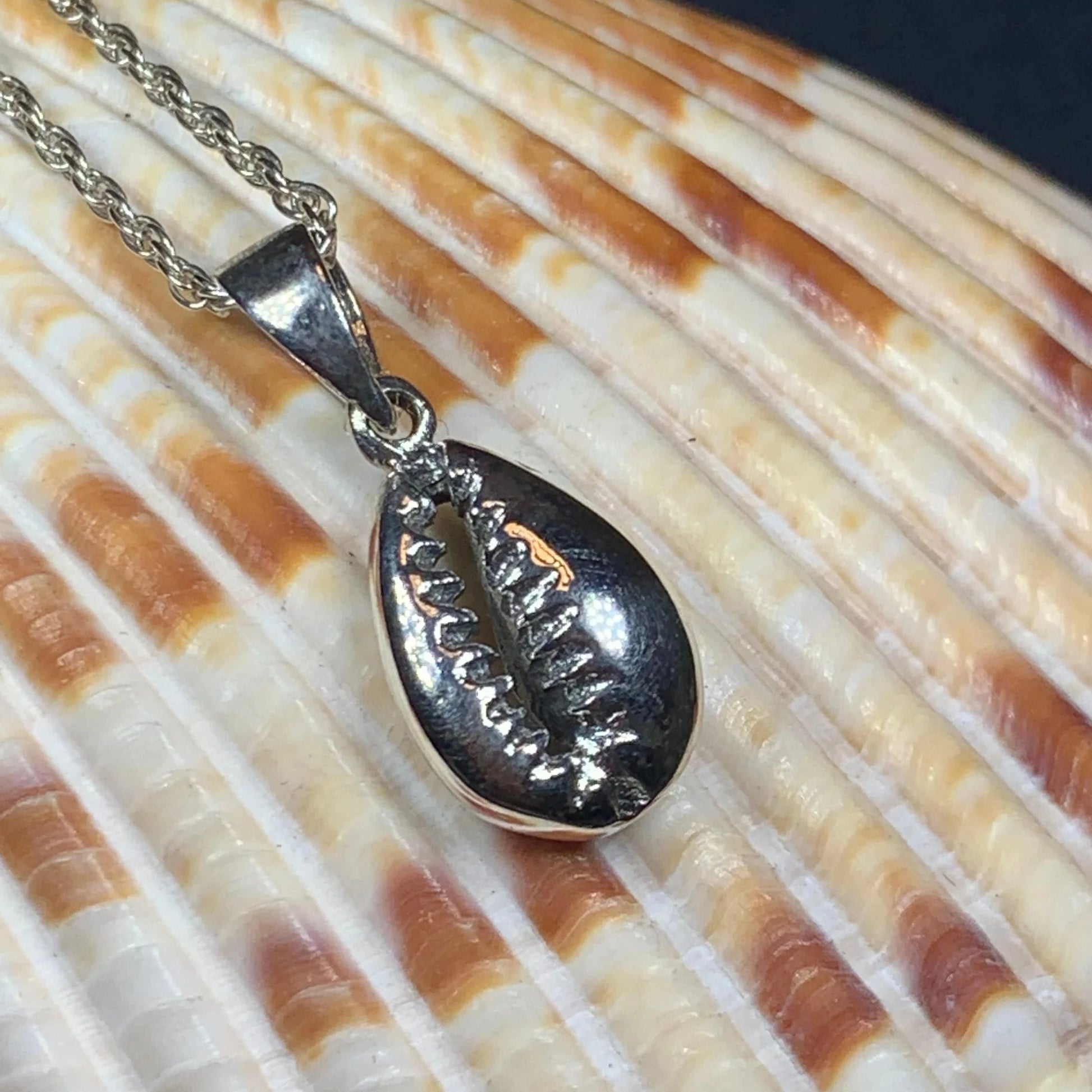 Cowry Shell Necklace — view 5