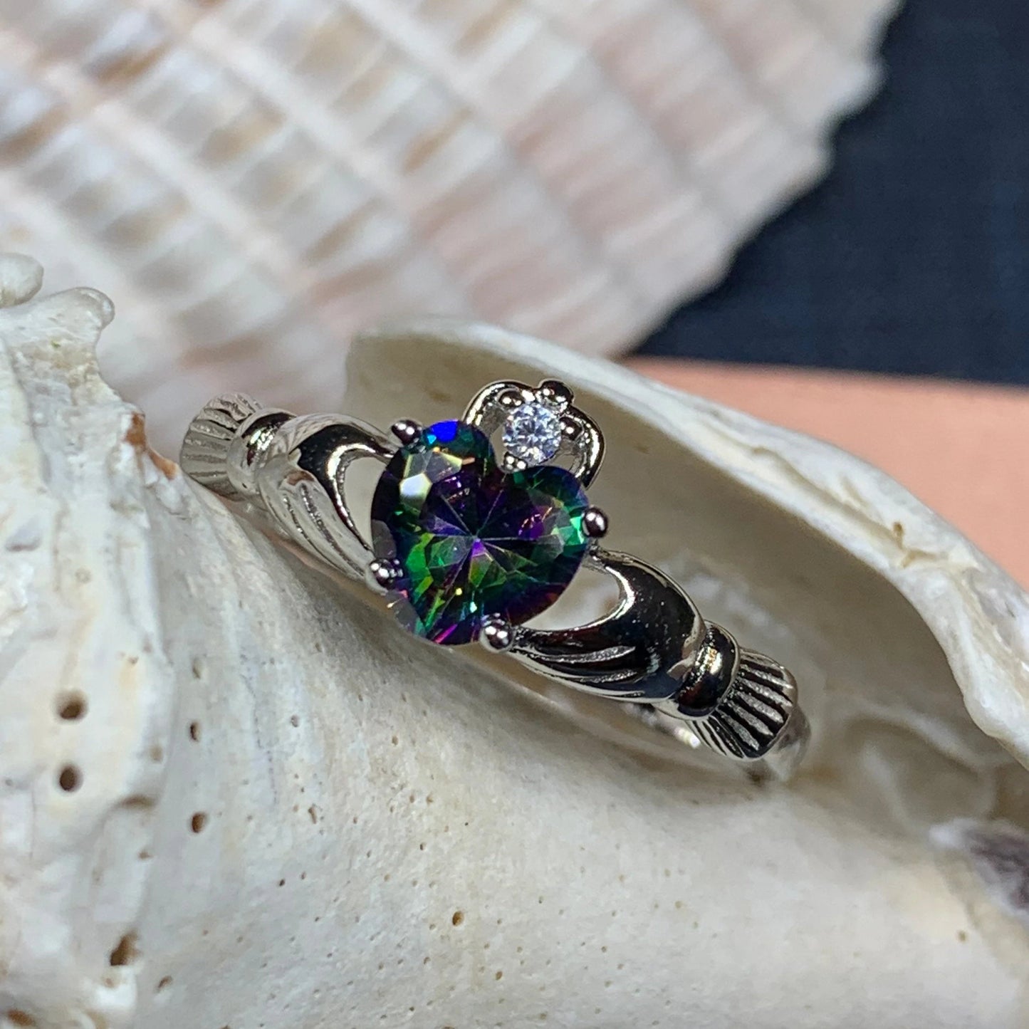 Dunmore Claddagh Ring — view 2