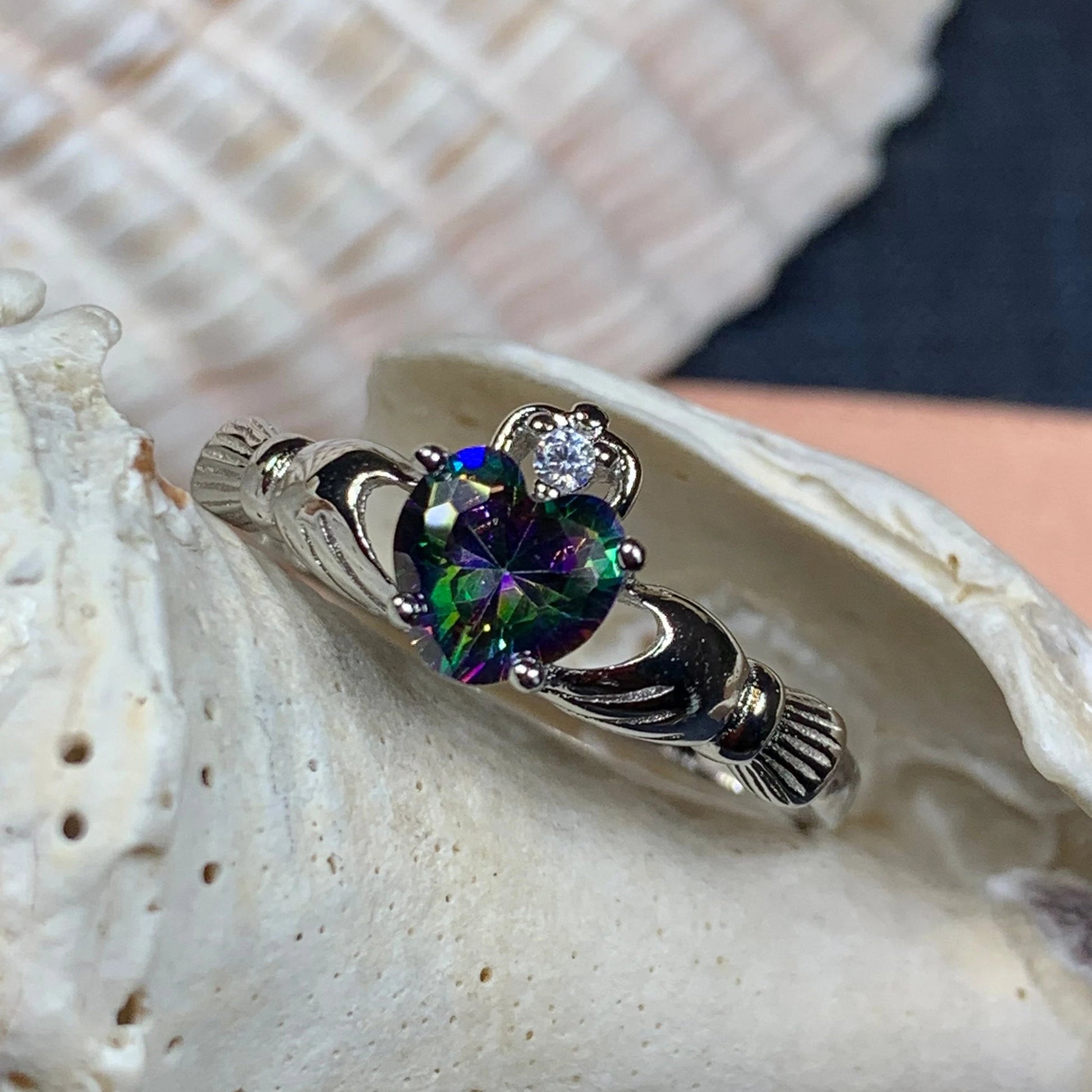Dunmore Claddagh Ring — view 2