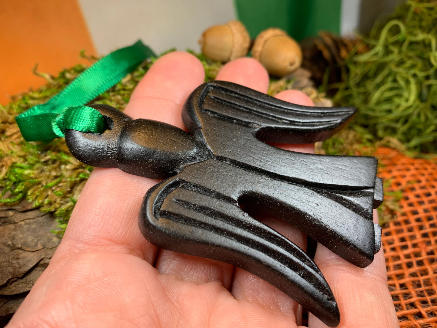 Angel Irish Turf Ornament — view 2