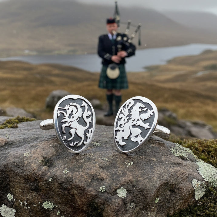 Lion of Scotland Cuff Links