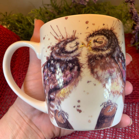 Load image into Gallery viewer, Loved Up Owls Mug
