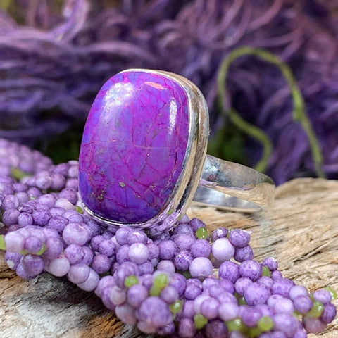 Load image into Gallery viewer, Celtic Purple Mystic Ring
