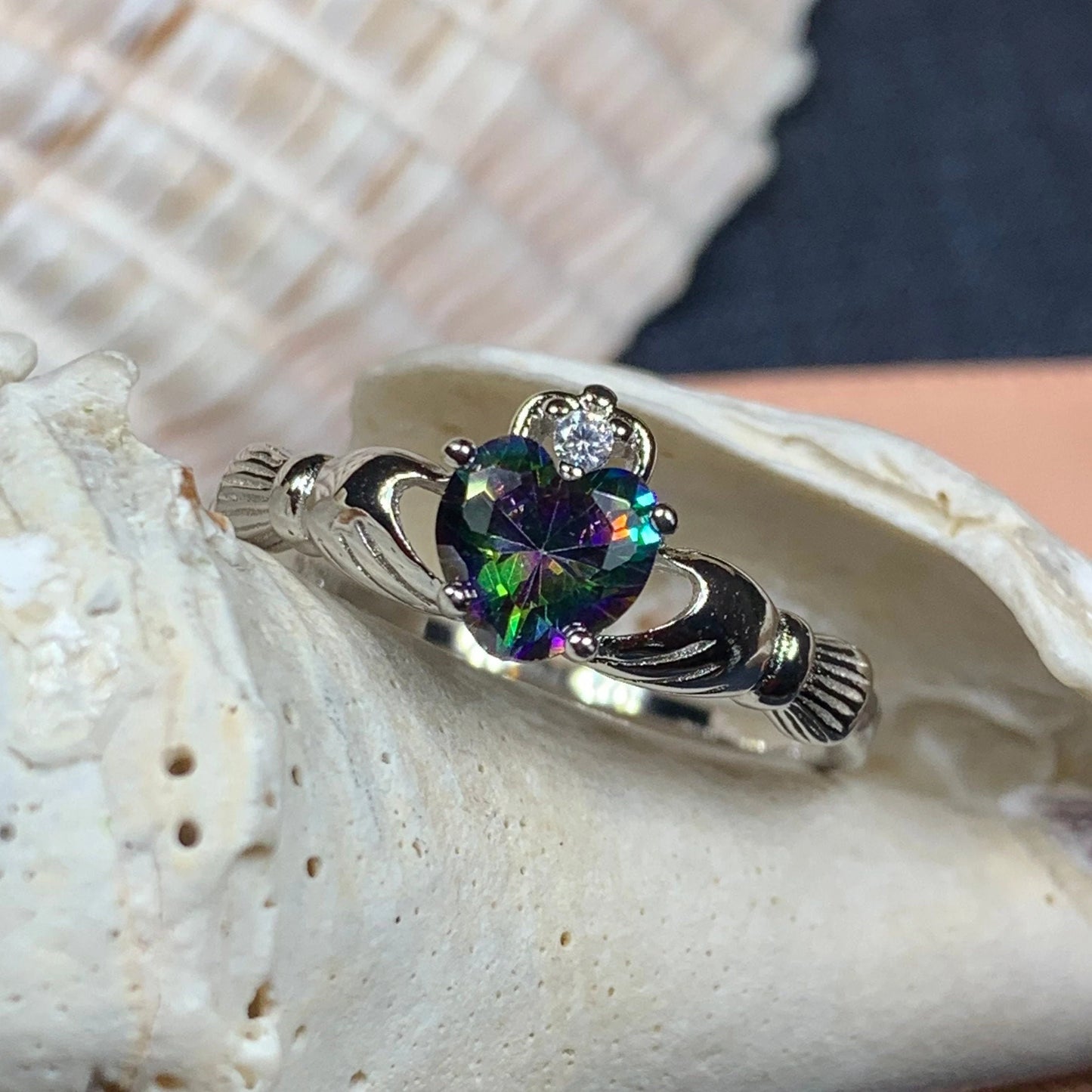 Dunmore Claddagh Ring — view 4