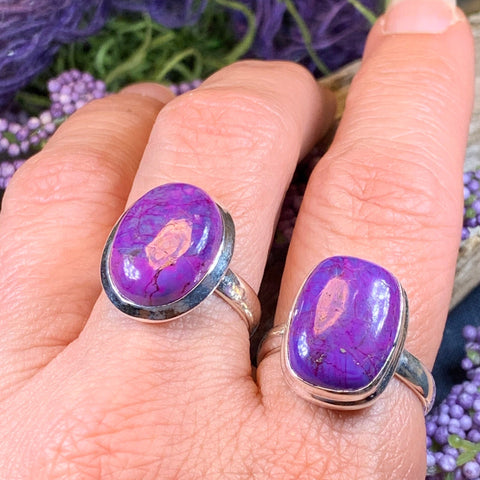 Load image into Gallery viewer, Celtic Purple Mystic Ring
