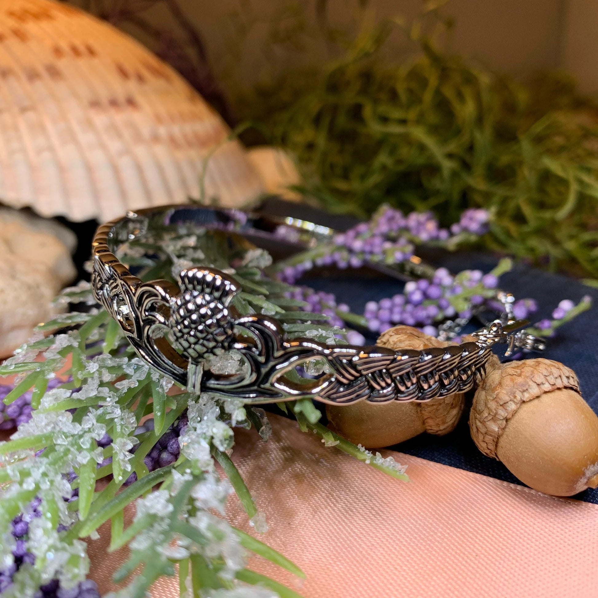 Katrine Thistle Bracelet — view 3