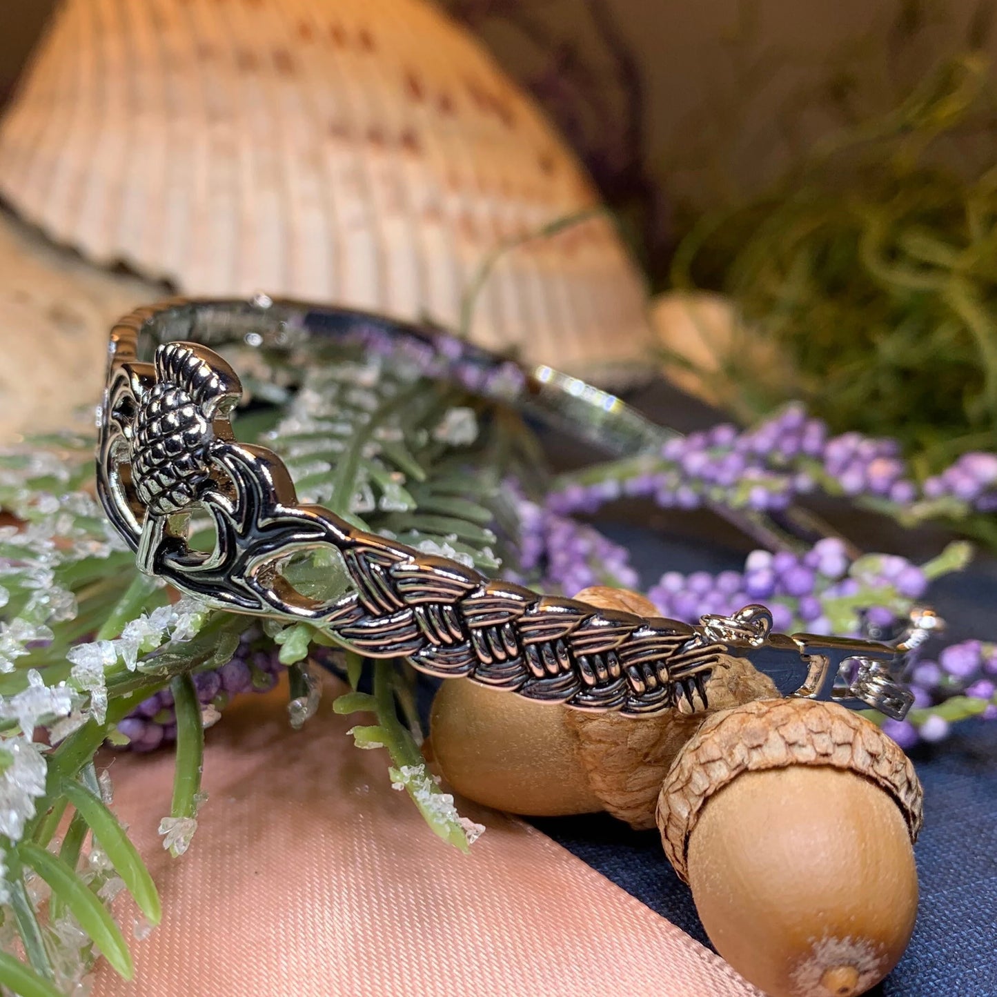 Katrine Thistle Bracelet — view 5