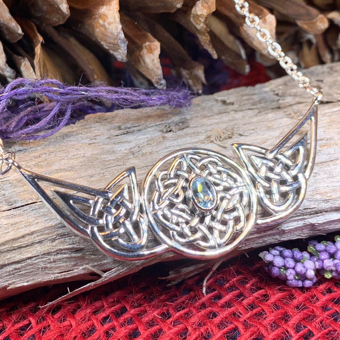 Wheel of Life Necklace, Celtic Necklace, Irish Jewelry, Celtic Family Knot Jewelry, Scotland Jewelry, Mom Gift, Anniversary Gift, Wife Gift