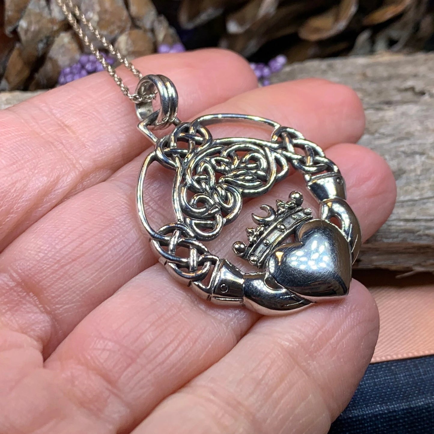 Forever Claddagh Necklace