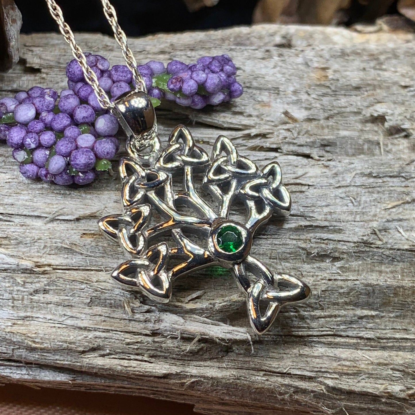 Emerald Isle Tree of Life Necklace