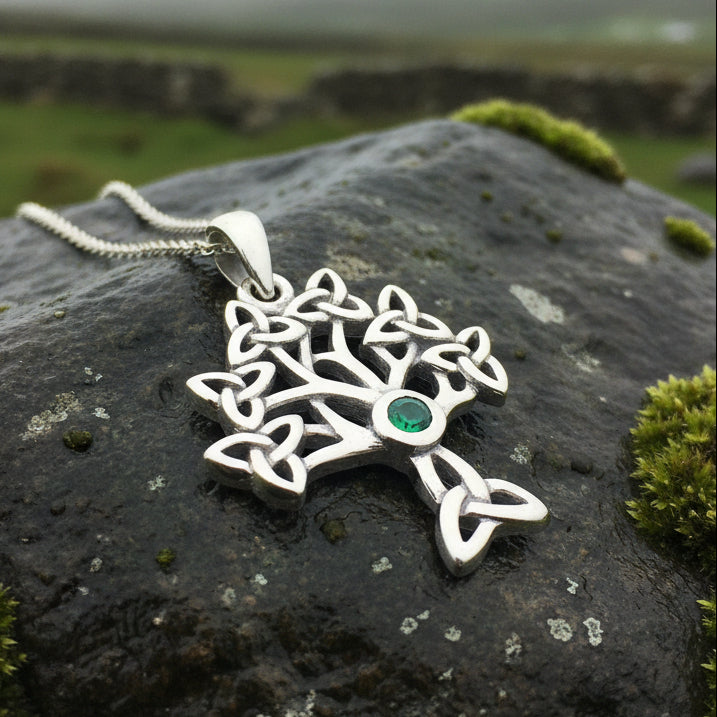 Emerald Isle Tree of Life Necklace