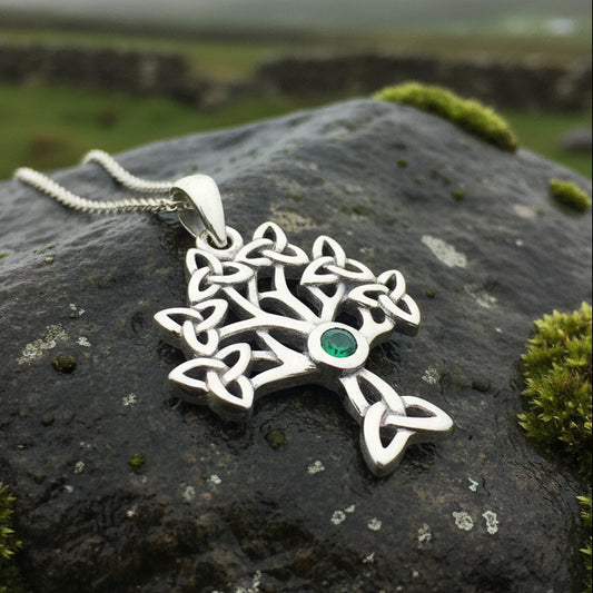 Emerald Isle Tree of Life Necklace