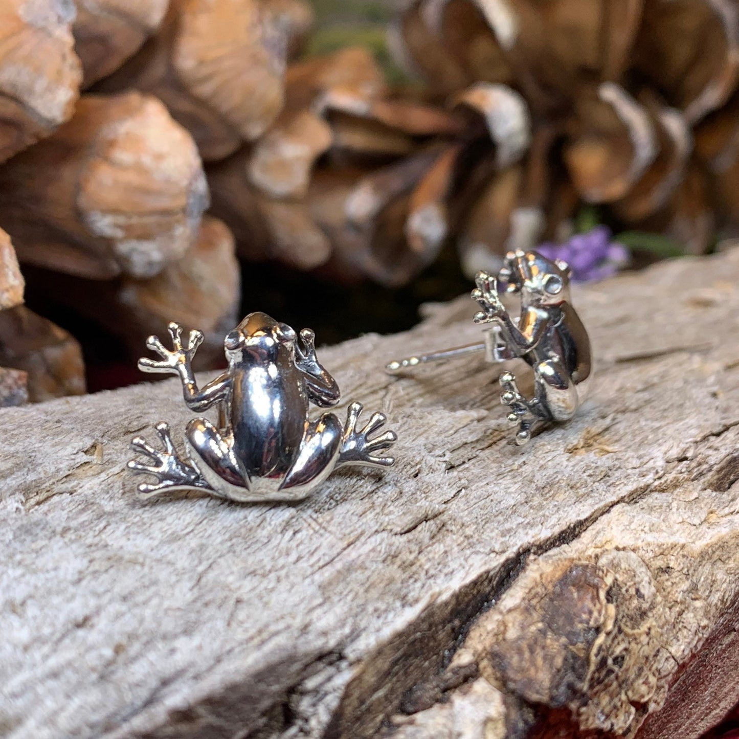 Frog Earrings, Tree Frog Earrings, Animal Jewelry, Nature Jewelry, Mom Gift, Sister Gift, Girlfriend Gift, Teacher Gift, Aunt Gift
