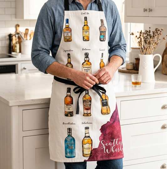 Scottish Whisky Lover Apron