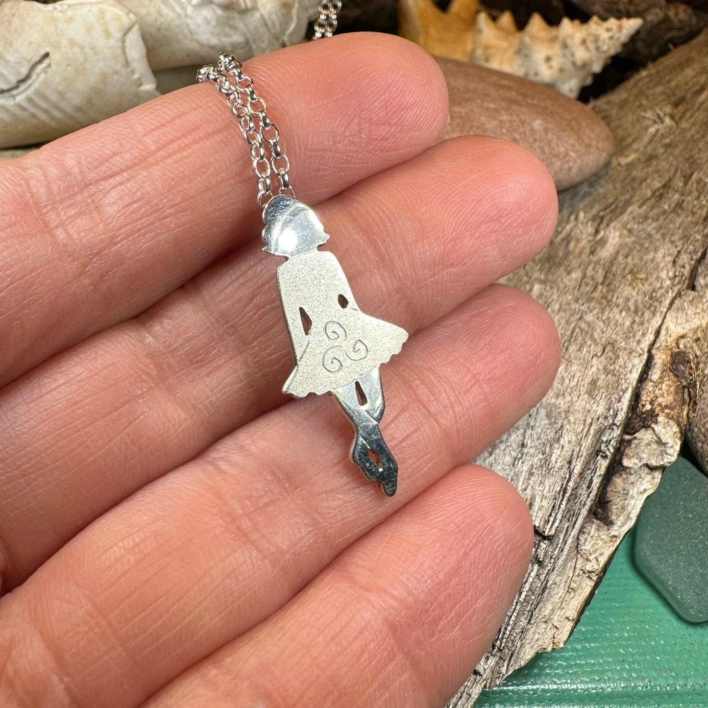 Triskele Irish Dancer Necklace — view 6
