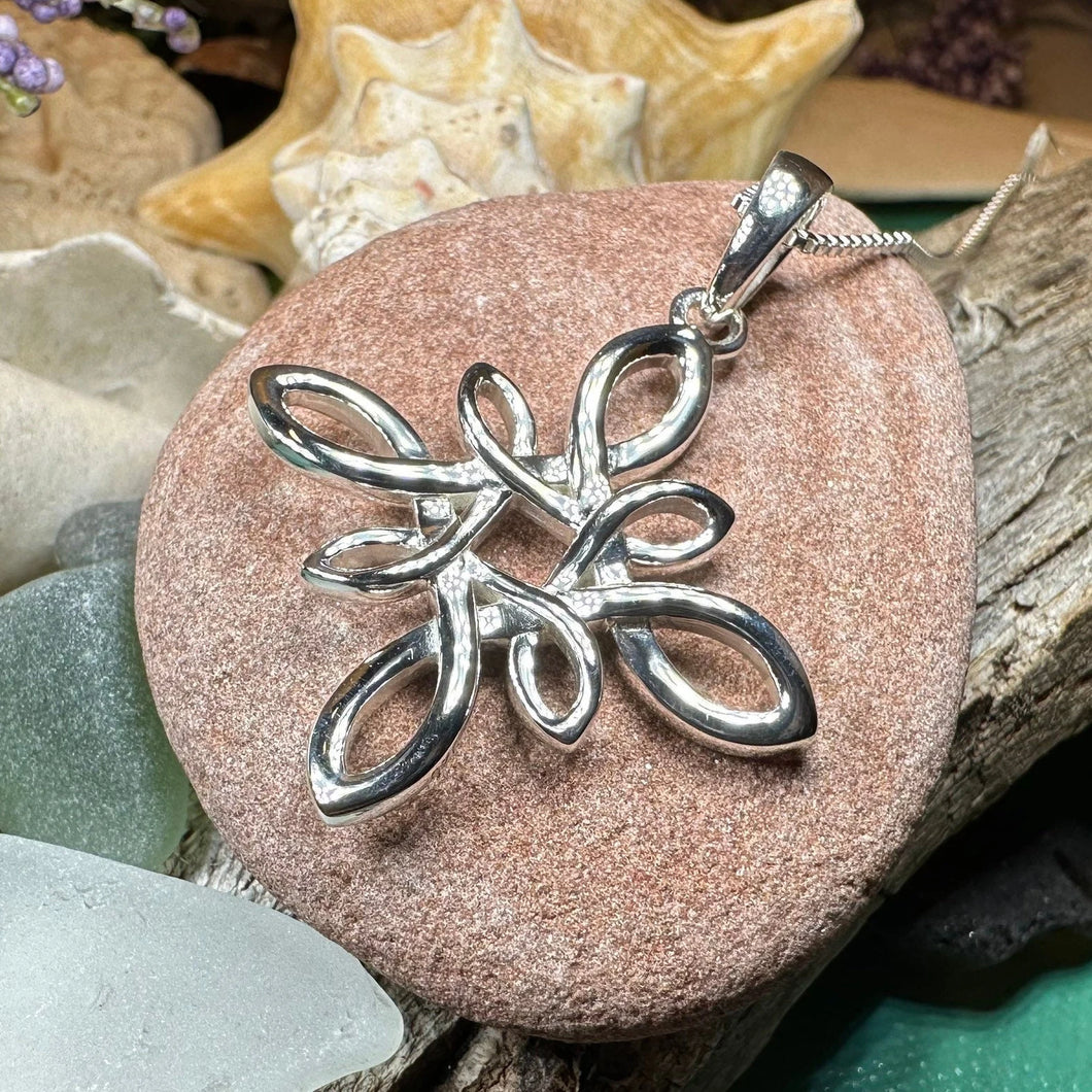 Celtic Star Knot Necklace – Celtic Crystal Design Jewelry Celtic Star Knot Necklace – Celtic Crystal Design Jewelry