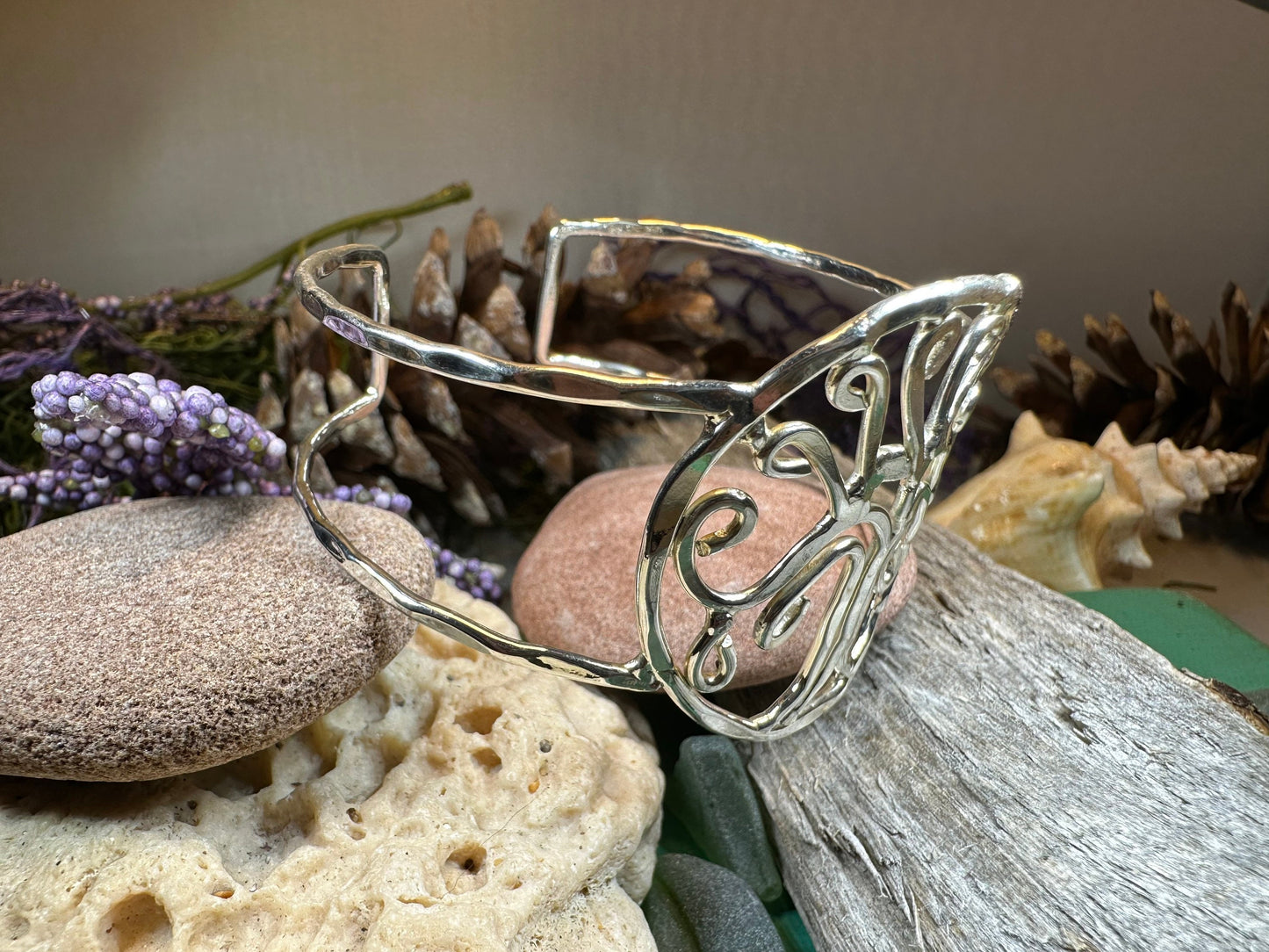 Tree of Life Bracelet, Celtic Jewelry, Irish Jewelry, Tree Jewelry, Cuff Bracelet, Anniversary Gift, Norse Jewelry, Ireland Gift, Mom Gift