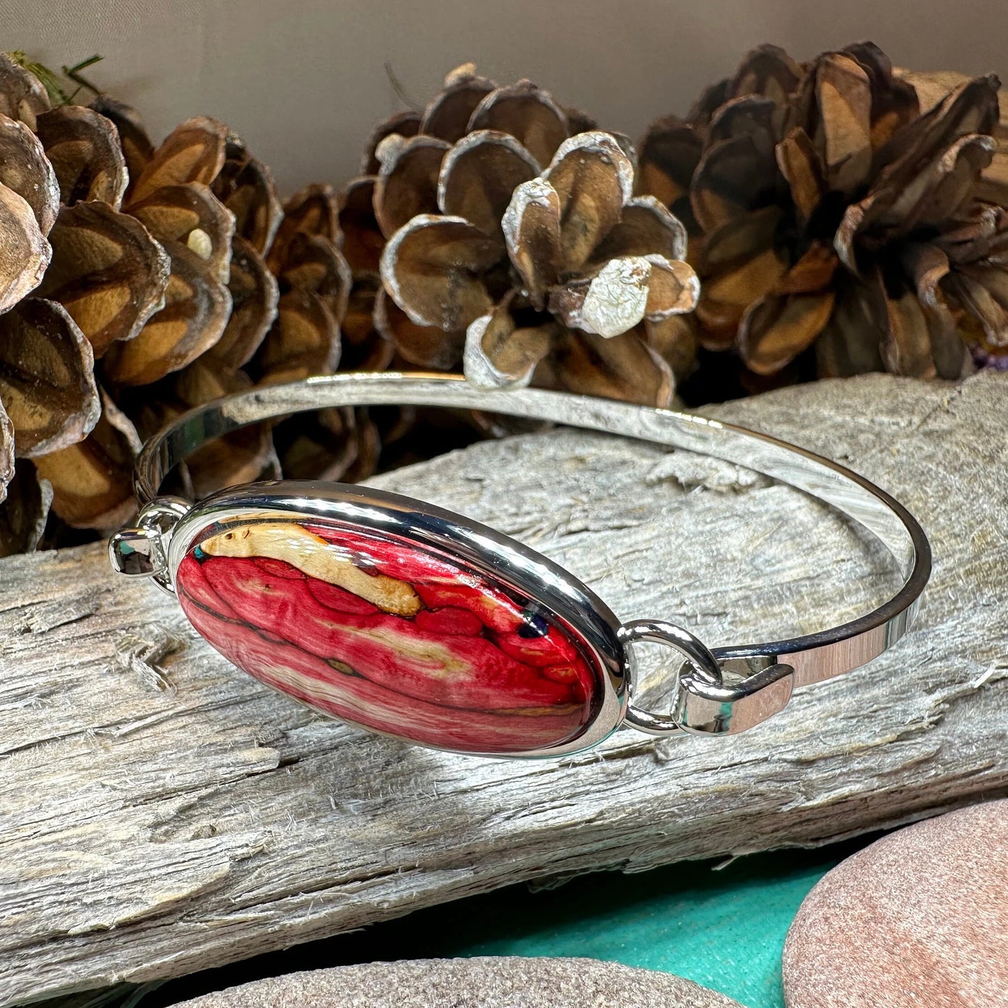 Scottish Heathergems Celtic Bracelet - Handmade in Scotland — view 10