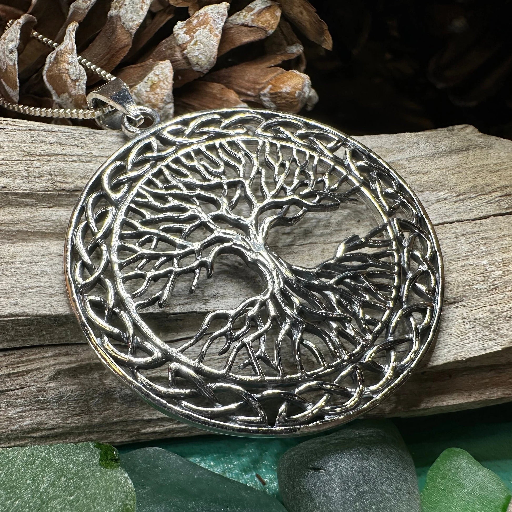 Free Spirit Tree of Life Necklace — view 2