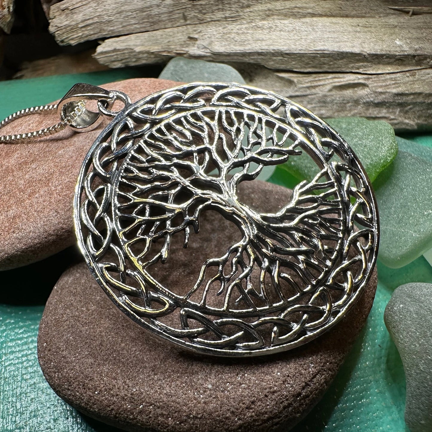 Free Spirit Tree of Life Necklace — view 4