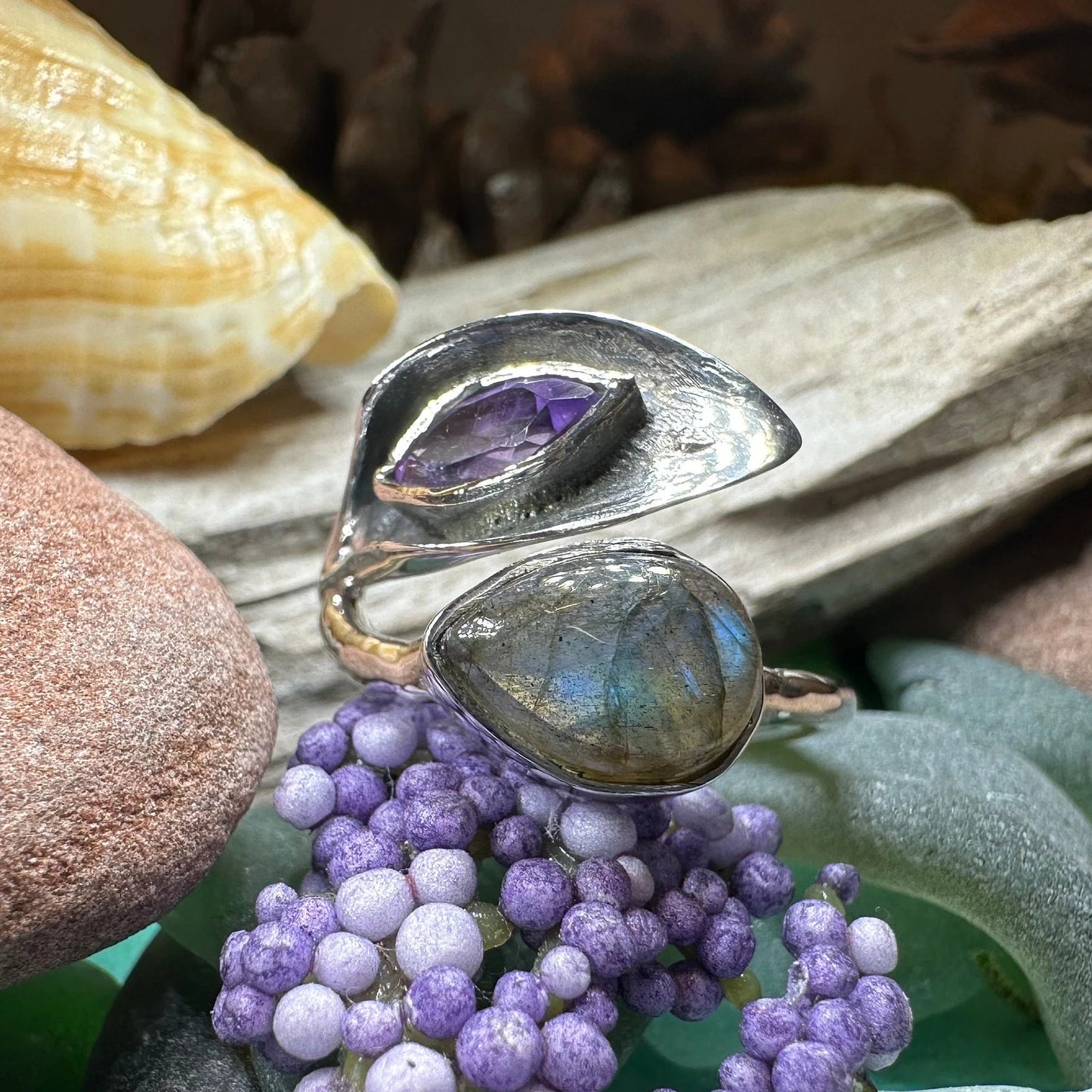 Courtney Celtic Spring Ring — view 6