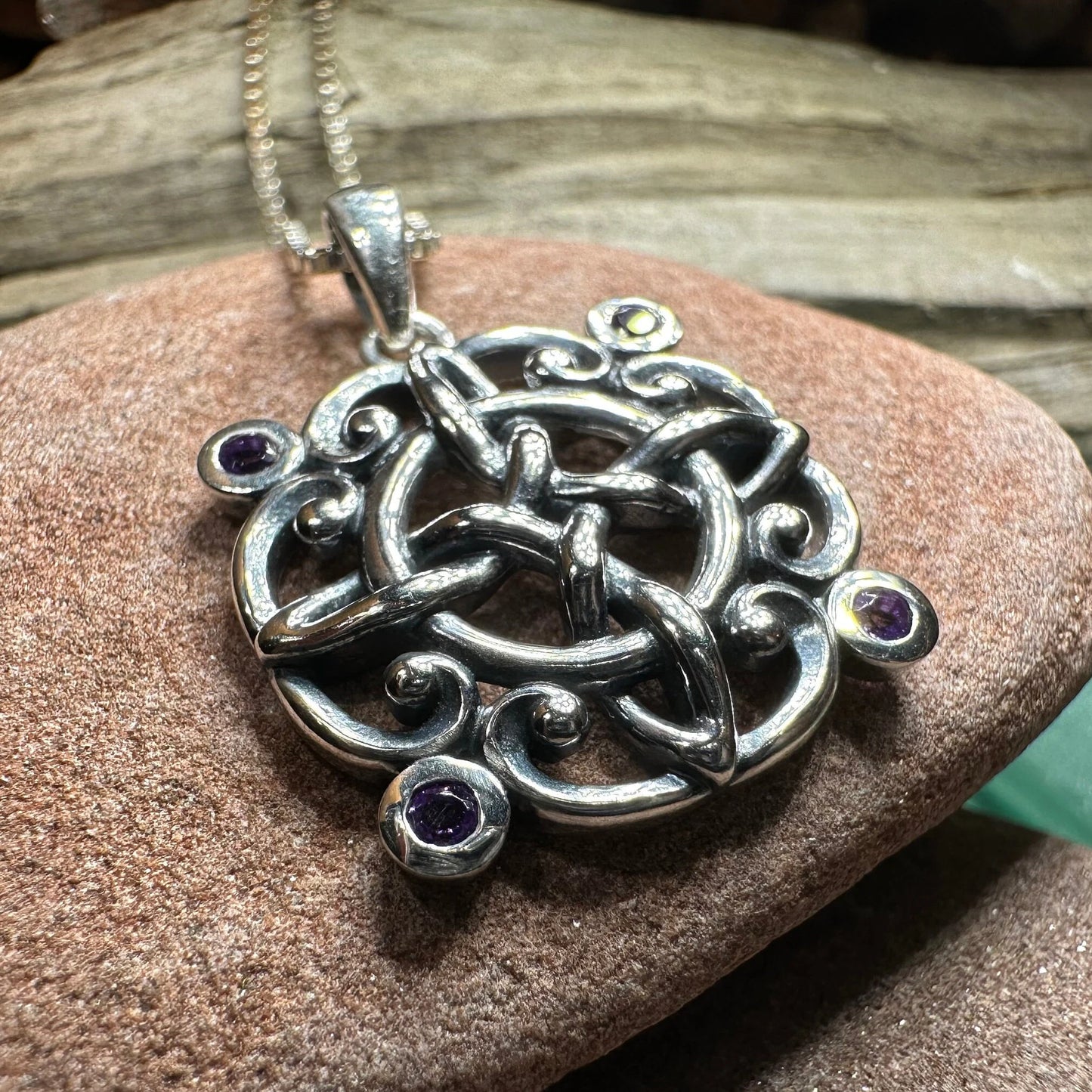 Katie Celtic Knot Necklace — view 6