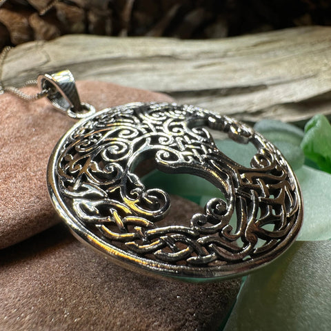 Load image into Gallery viewer, Celtic Dream Tree of Life Necklace
