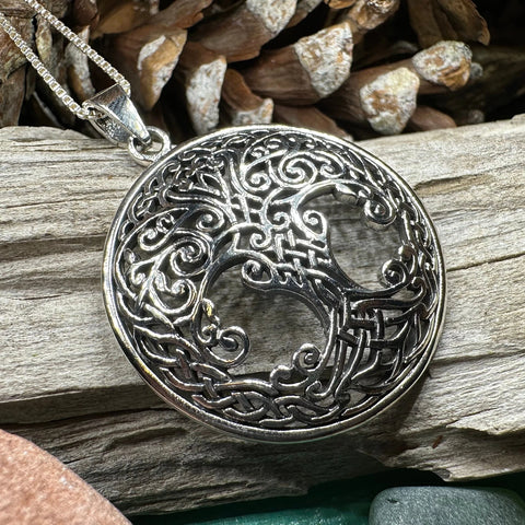 Load image into Gallery viewer, Celtic Dream Tree of Life Necklace
