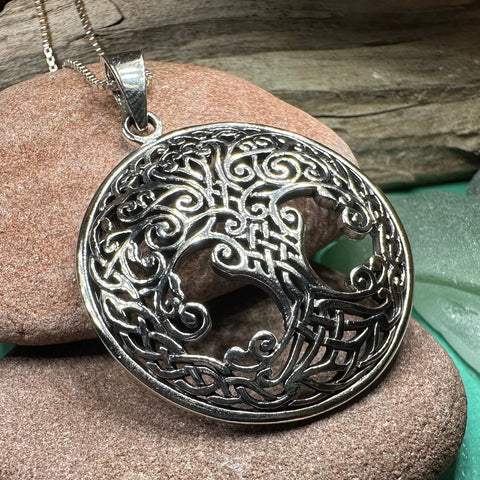 Load image into Gallery viewer, Celtic Dream Tree of Life Necklace
