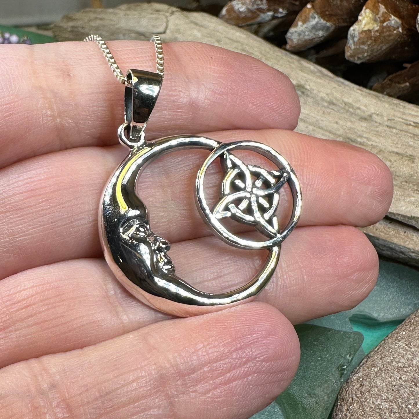 Athair Moon Necklace