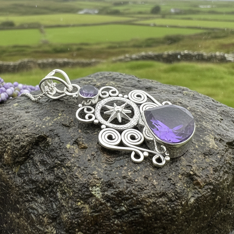 Load image into Gallery viewer, True North Compass Necklace
