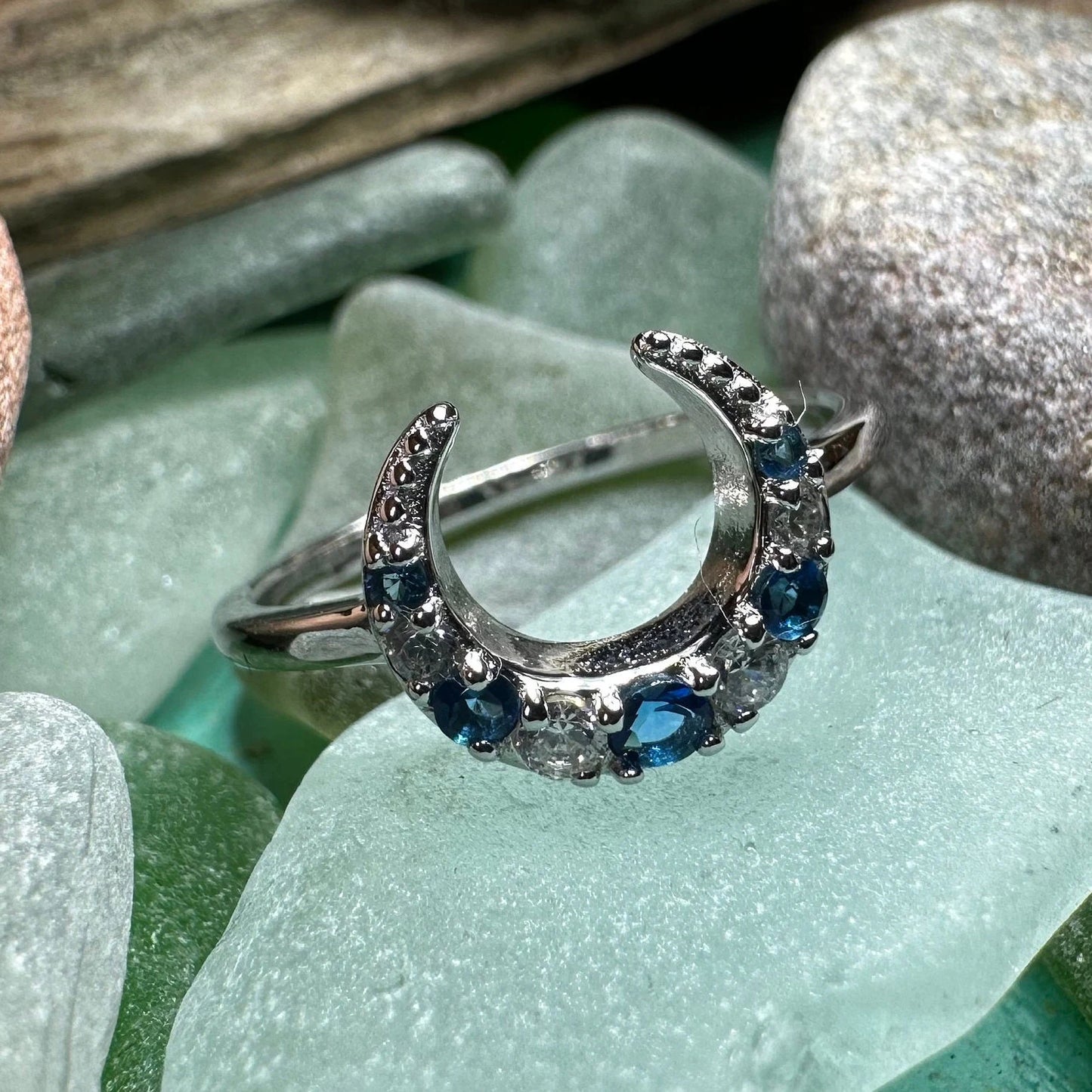 Crescent Moon Ring — view 4