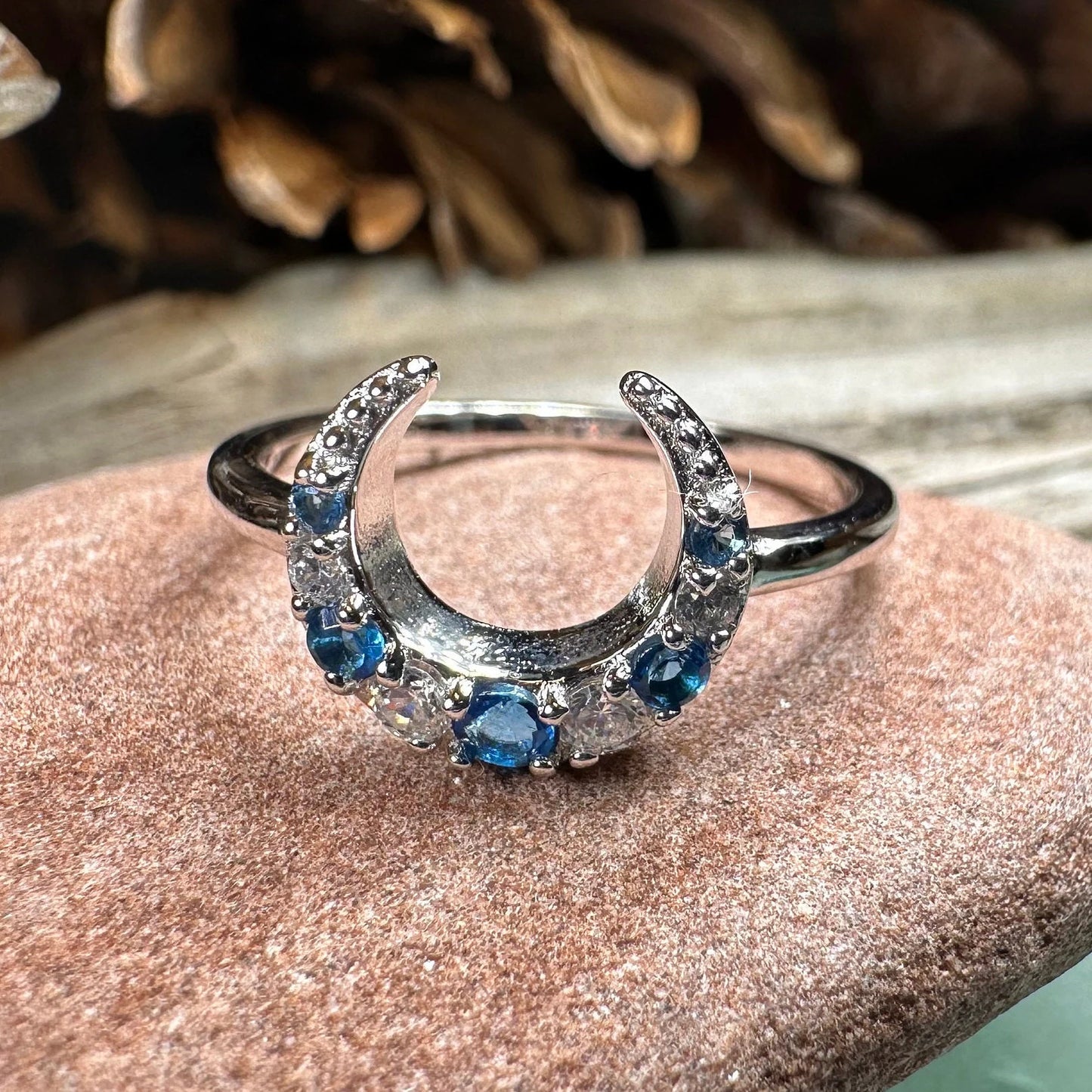 Crescent Moon Ring — view 5