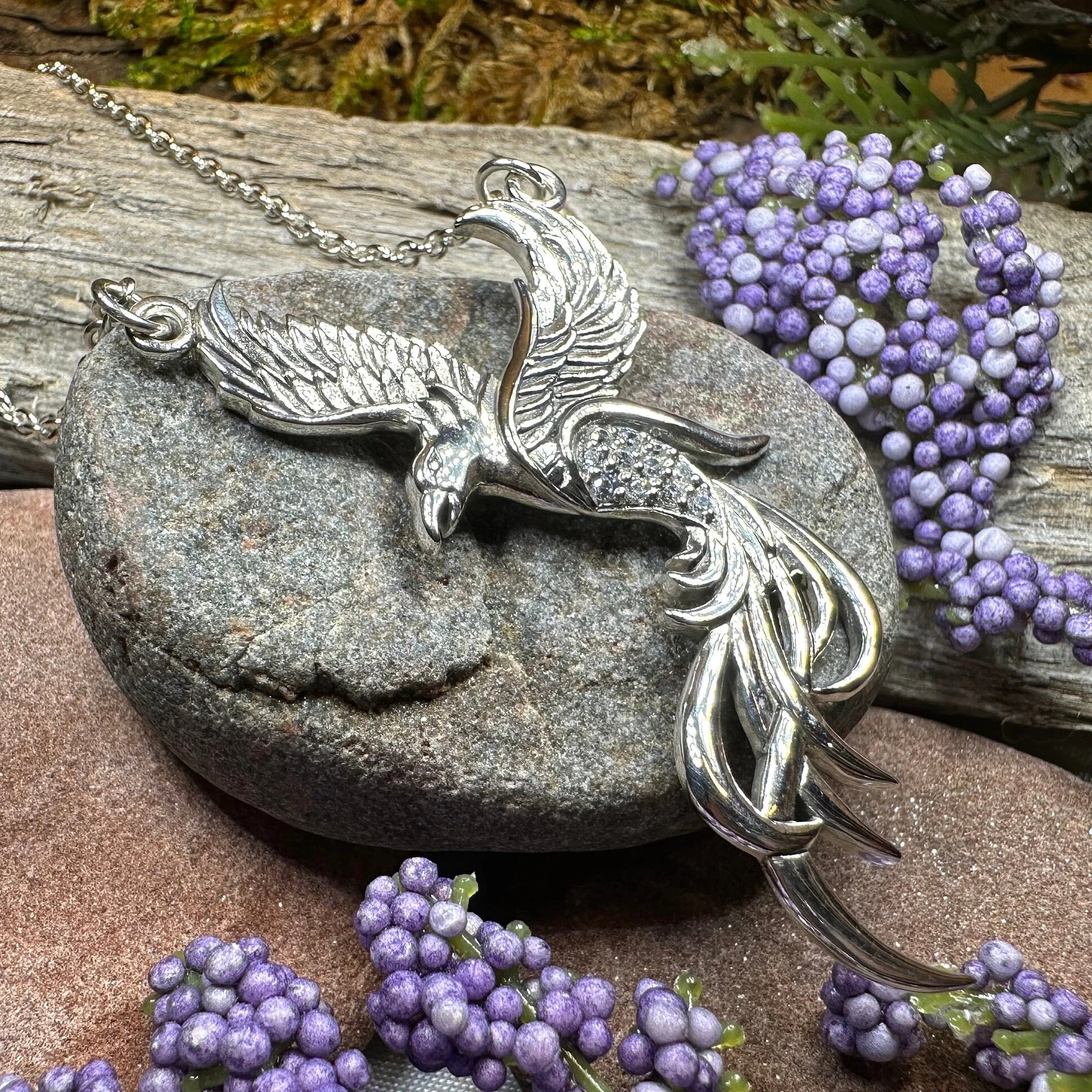 Starfire Phoenix Necklace — view 4
