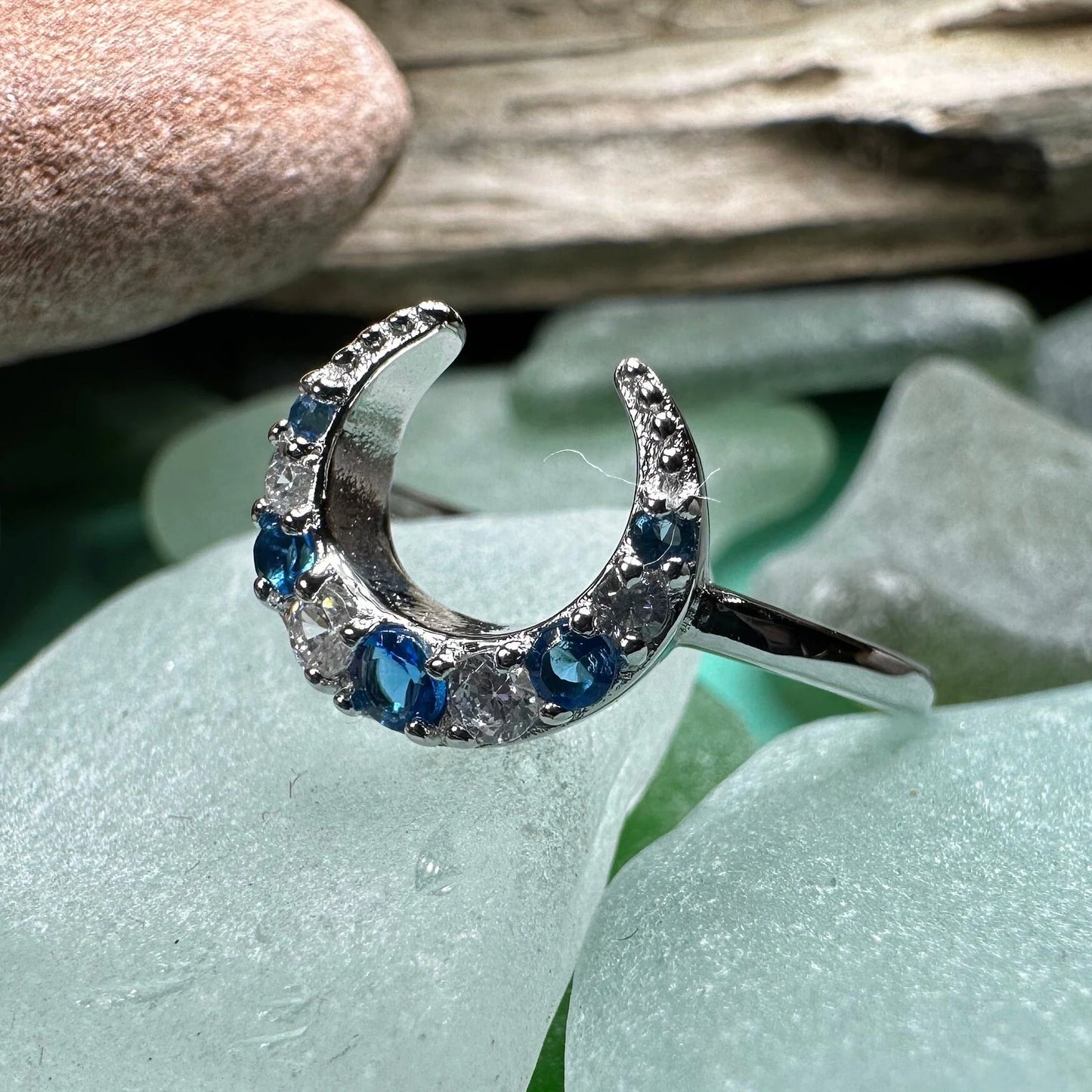 Crescent Moon Ring — view 6