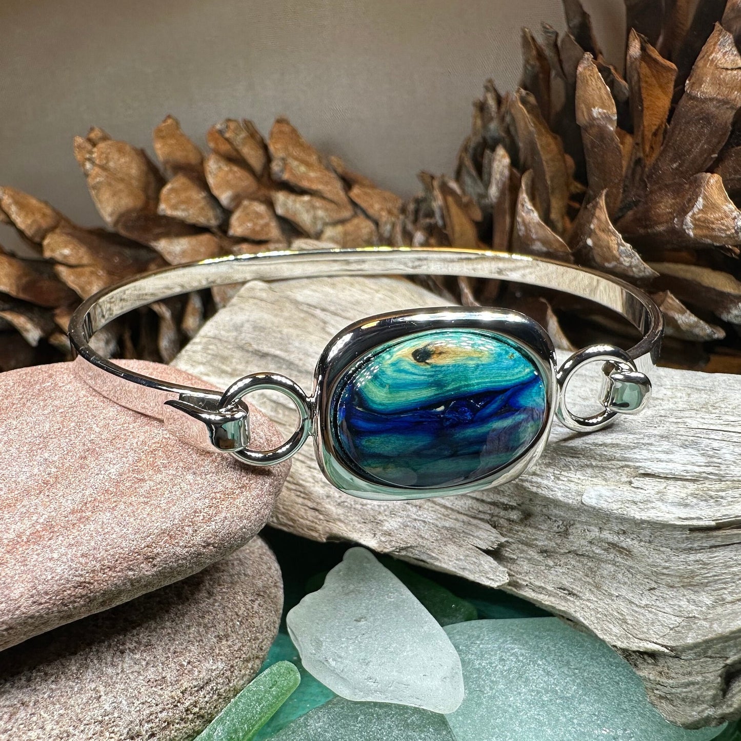Scotland Heather Square Bracelet