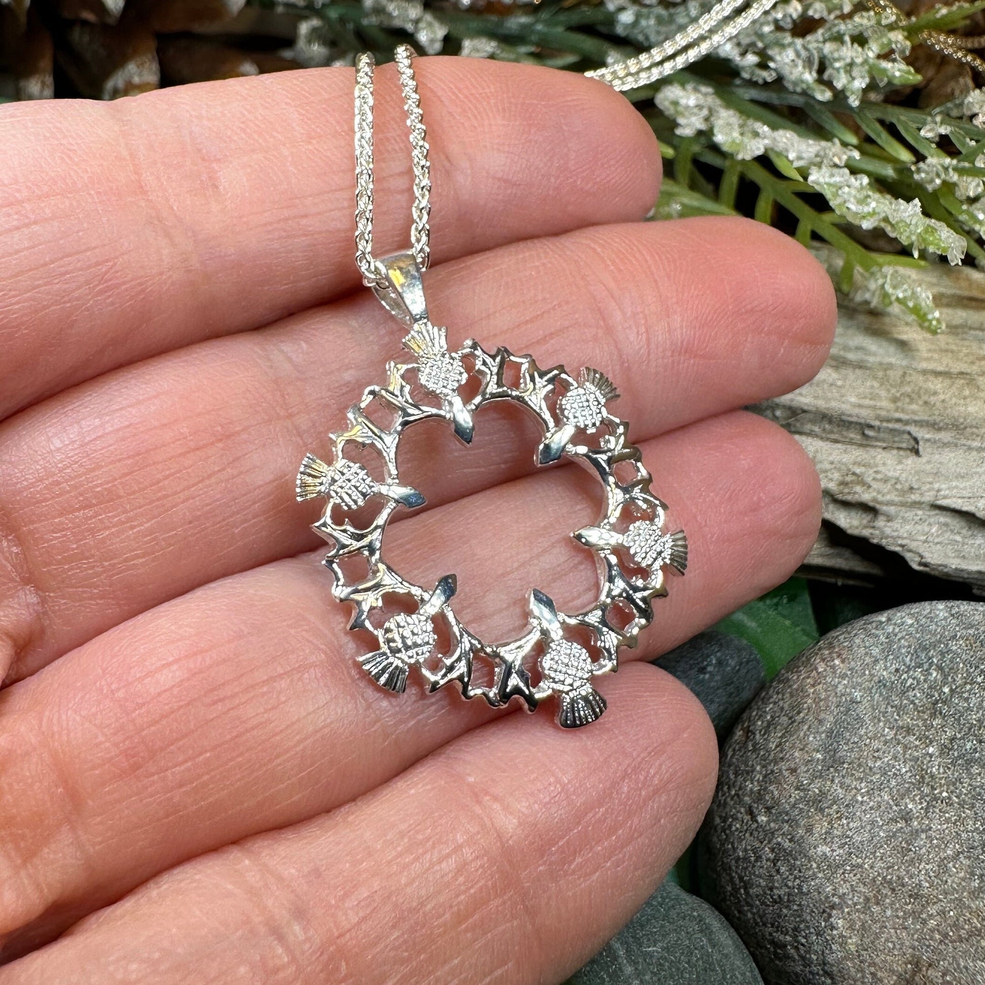 Kinross Thistle Necklace