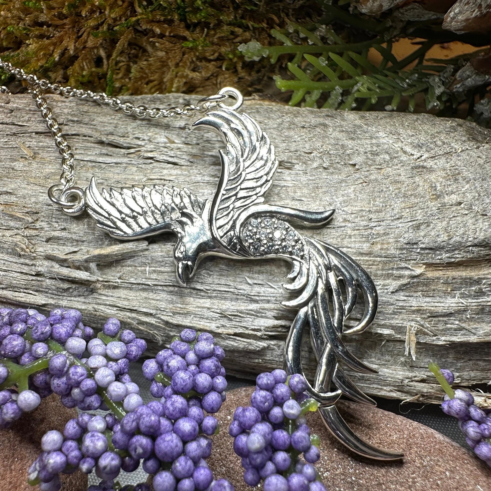 Starfire Phoenix Necklace — view 7