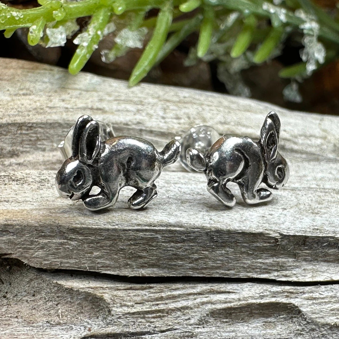 Running Bunny Earrings — view 4