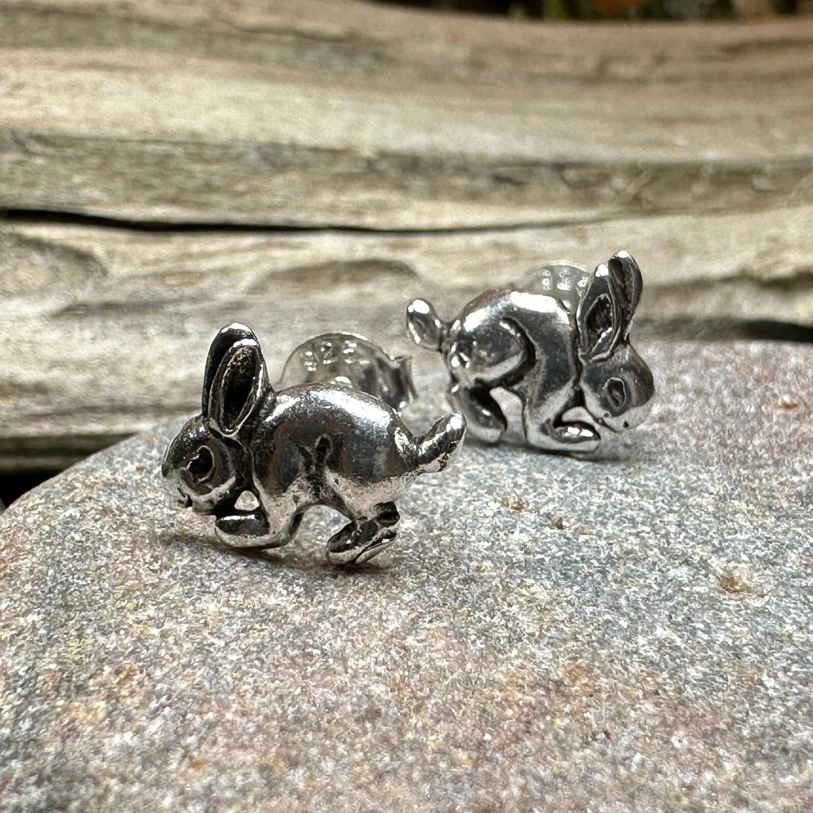 Running Bunny Earrings — view 5