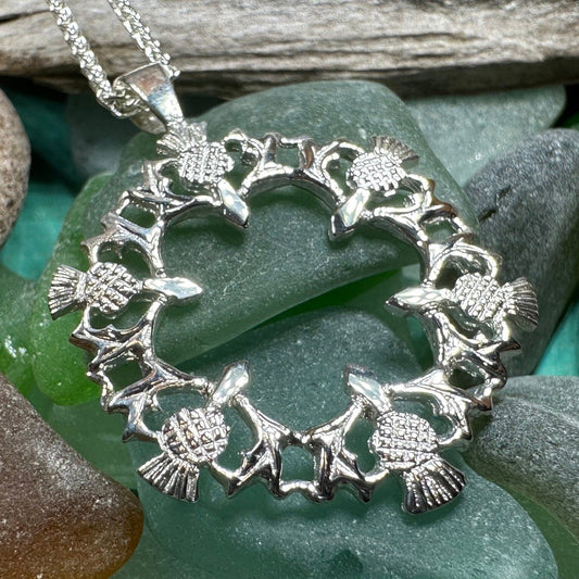 Kinross Thistle Necklace