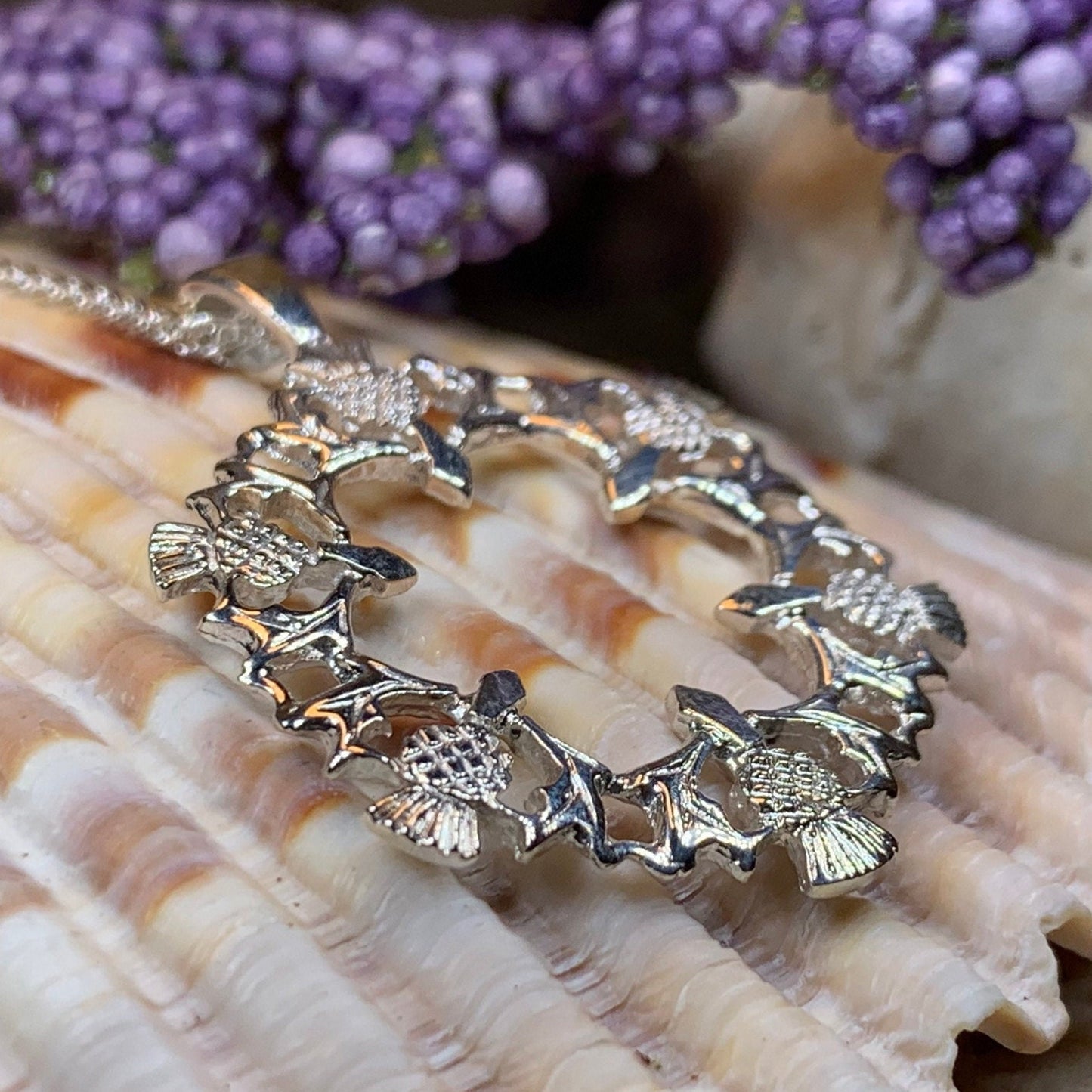 Kinross Thistle Necklace